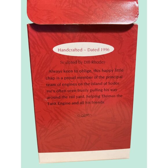 Hallmark 1996 Keepsake Ornament Percy The Small Engine No.6 Thomas & Friends - Picture 3 of 11